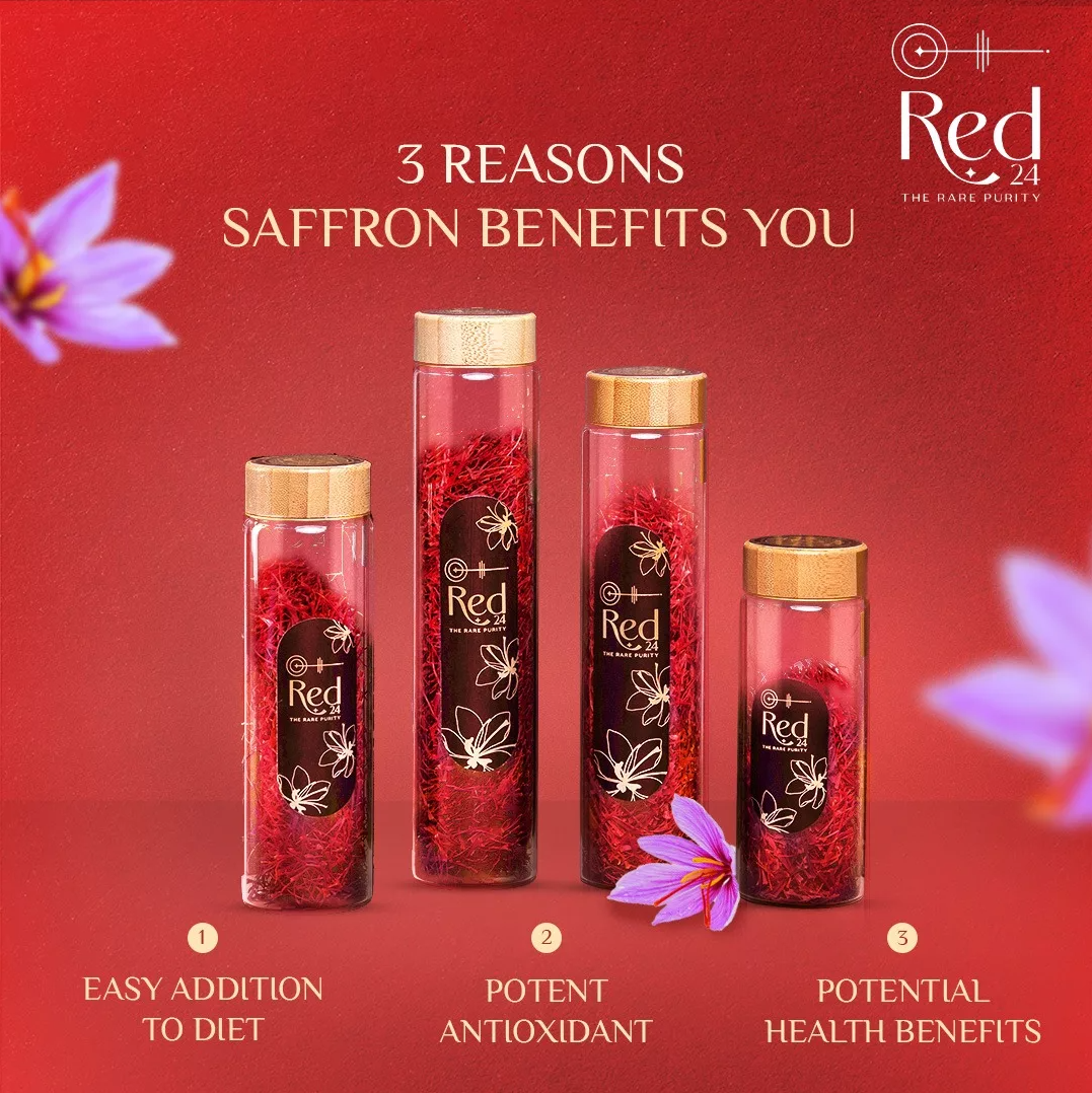 3 Reasons why Saffron can be good for you