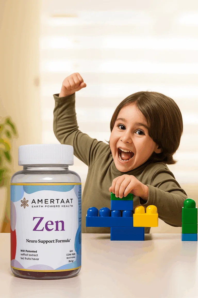 A child enjoying Amertaat Zen